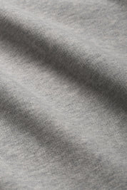 Felpa garzata oversize grigio chiaro