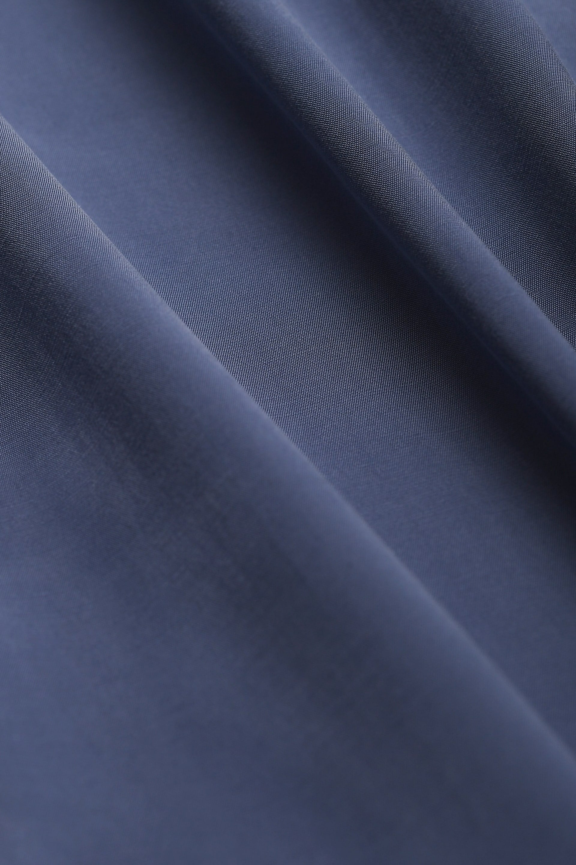 Camicia in cupro azzurro