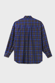 Camicia a quadri blu/rosso