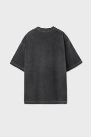 T-shirt oversize grigio scuro