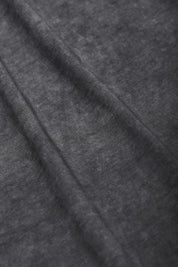 T-shirt oversize grigio scuro