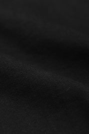 Bermuda in felpa nero
