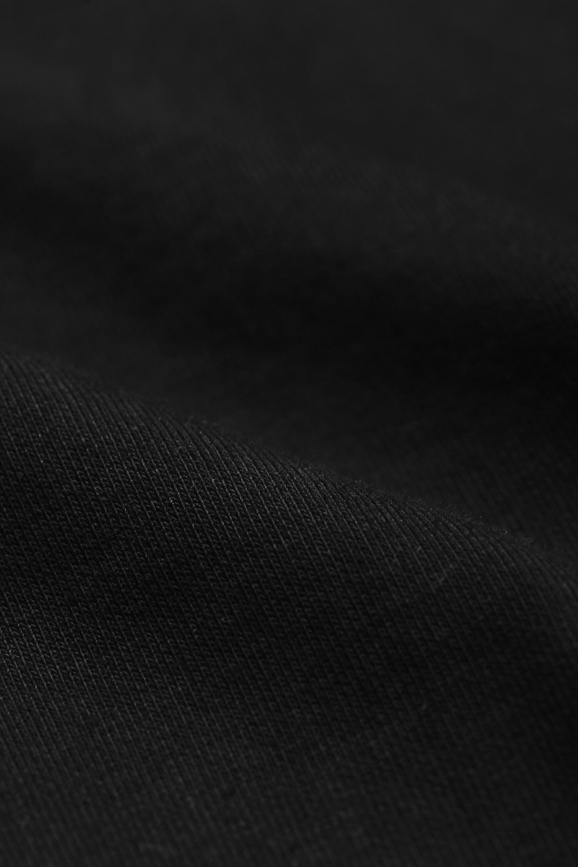 Bermuda in felpa nero