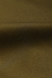 Olive green cotton Bermuda shorts