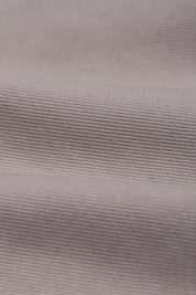 Light grey cotton Bermuda shorts
