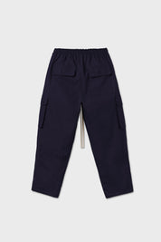 Blue Ripstop Balloon Cargo Pants