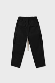 Black Ripstop Balloon Cargo Pants