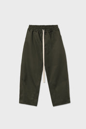 Green balloon pants