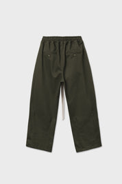 Green balloon pants