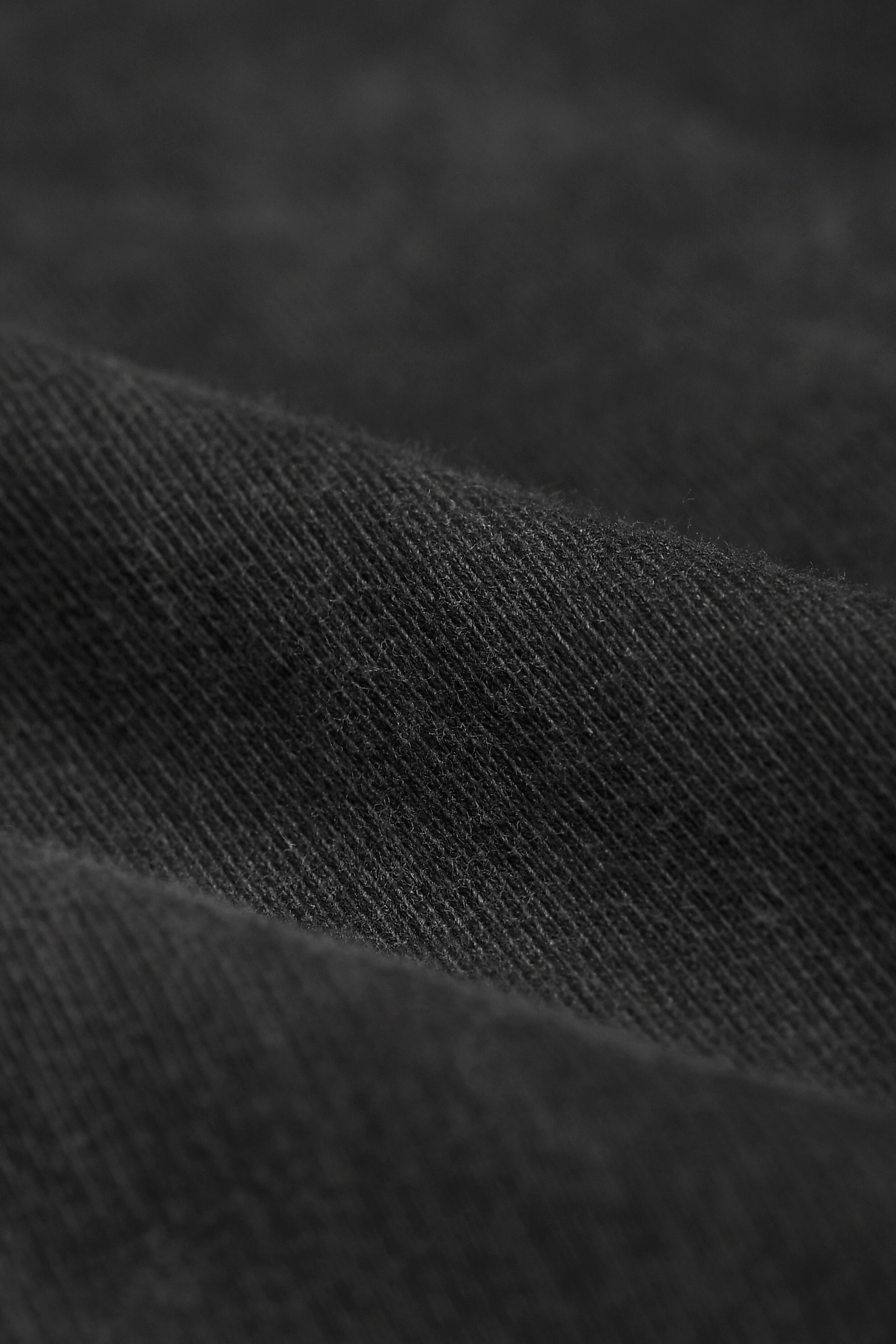 Felpa garzata oversize tinto freddo grigio scuro