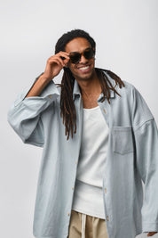 Denim jeans shirt